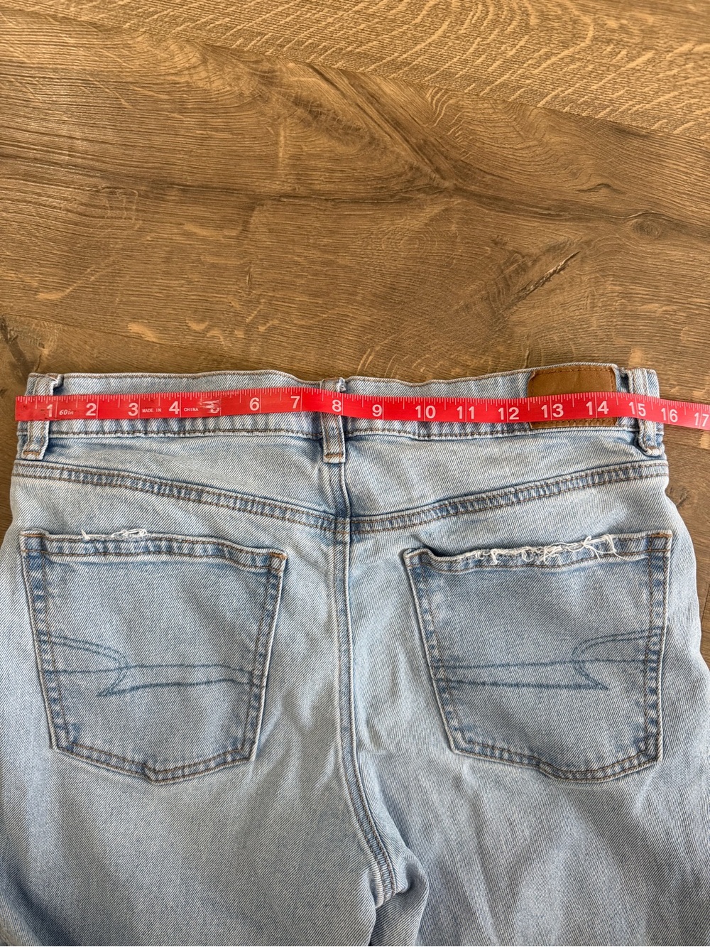 American Eagle Outfitters Light Blue Denim Jeans - Picture 8 of 10
